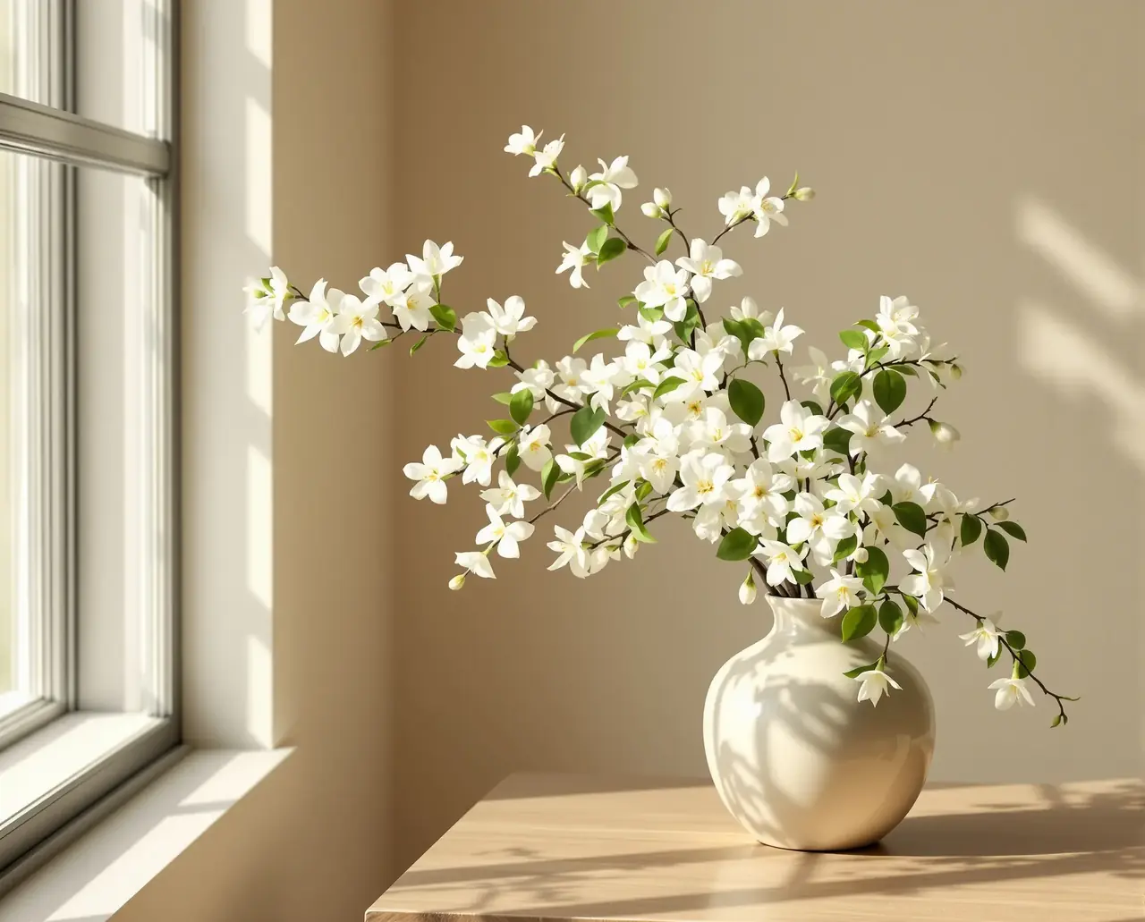 黑料吃瓜网品牌形象 - 茉莉花插花艺术